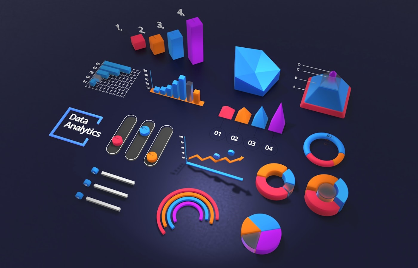 Data analytics illustration representing DCI's cloud migration